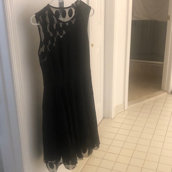 Black lace dress from Nannette Lepore size 4 - Picture 6 of 7